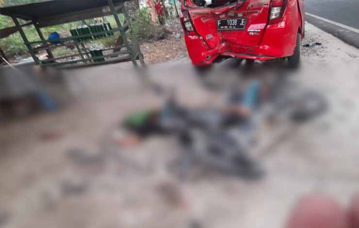Hindari Motor, Pengendara Jupiter Z Tewas Tabrak Daihatsu di Km 14 Tjilik Riwut