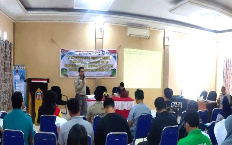 Diskominfo SP Murung Raya Memonitor Signal lewat Aplikasi Sigmon