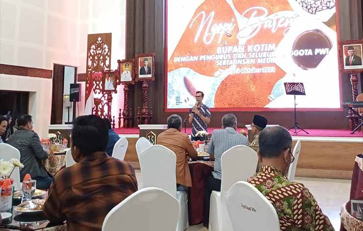 PWI Kotim Berharap Komunikasi yang Baik Terus Terjalin dengan Pejabat Pemkab