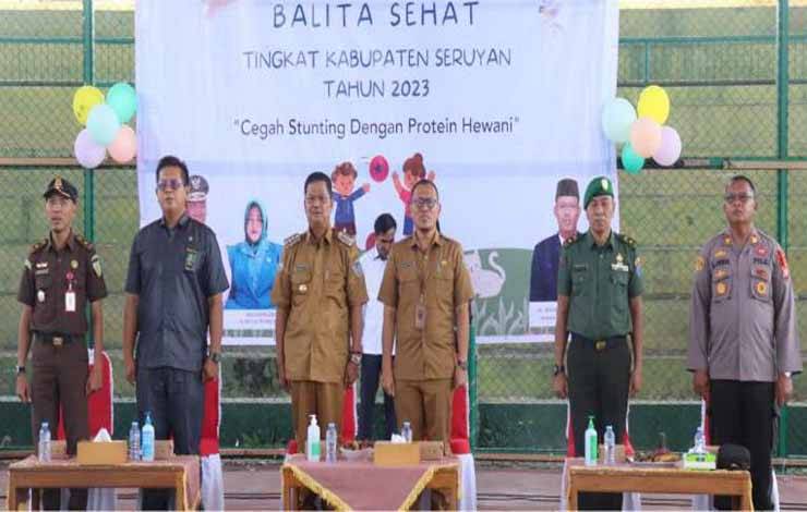 Pj Bupati Seruyan Buka Lomba Balita Sehat