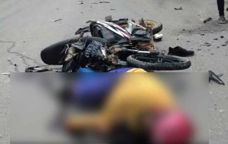 Pemotor Tewas Kecelakaan di Jalur Perigi - Desa Beruta