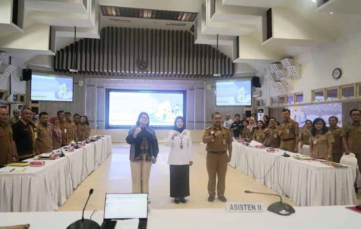 Kementerian Bersama Pemprov Kalteng Rencanakan Aksi Penyelesaian Ketidaksesuaian Izin