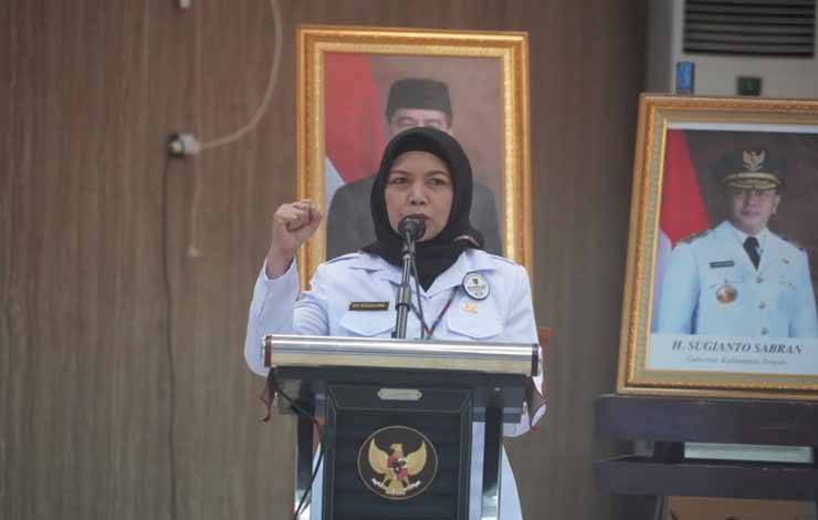 Sri Widanarni Ajak Perangkat Daerah Teknis Proaktif dalam Aksi Penyelesaian Ketidaksesuaian Izin