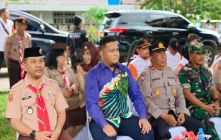 Waket II DPRD Kapuas Apresiasi Kegiatan Jota Joti Kwarcab Pramuka