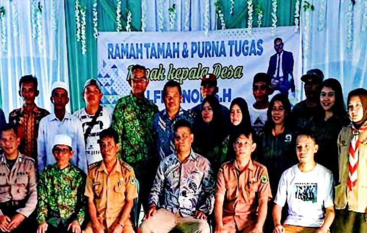 Hadiri Ramah Tamah Berakhirnya Masa Jabatan Kades Pulau Mambulau, Ini yang Disampaikan Camat Bataguh