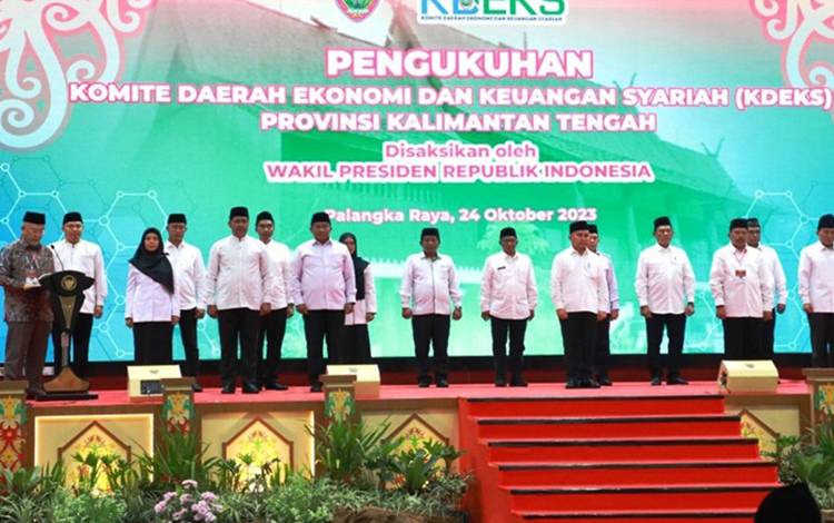 Pemkab Lamandau Dukung Percepatan Ekosistem Ekonomi Syariah  ?