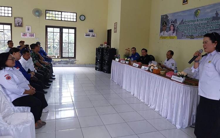 Kelurahan Langkai Gelar Pelatihan Kelurahan Tangguh Bencana