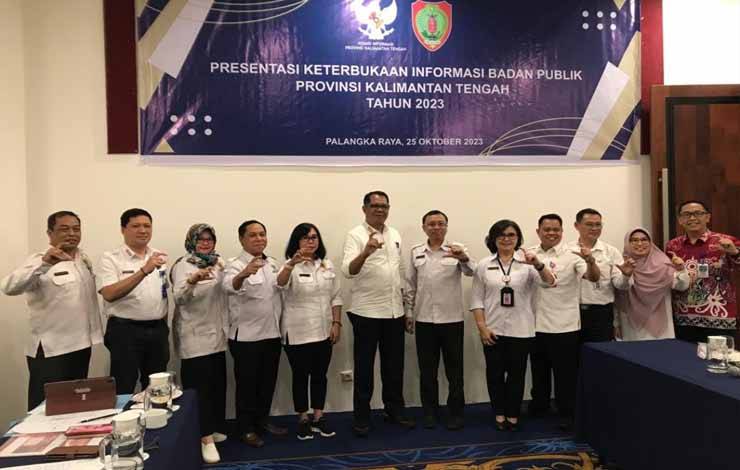 9 Badan Publik Dinilai Keterbukaan Informasi di Kalteng