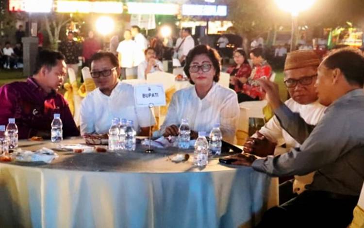 Pj Bupati Lamandau Hadiri Kenal Pamit Kapolda  ?