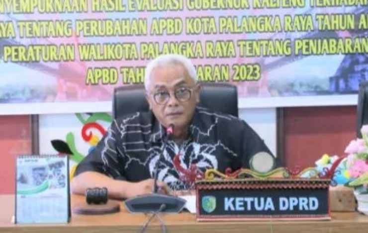 Ketua DPRD Kota Palangka Raya Minta Masyarakat Jaga Kesehatan di Musim Peralihan