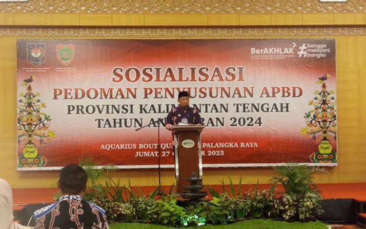 Wagub Kalteng Sampaikan Sejumlah Poin Penting terkait?Penyusunan RAPBD 2024