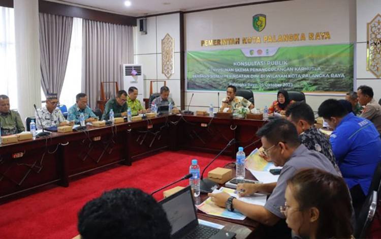 Pemko Palangka Raya Susun Skema Cegah Karhutla Berbasis Peringatan Dini