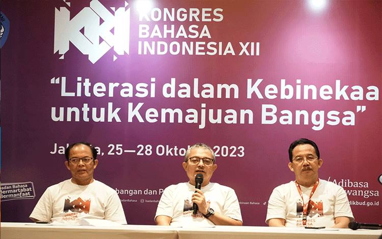 Pemprov Kalteng Dukung Penyelenggaraan Kongres Bahasa Indonesia XII