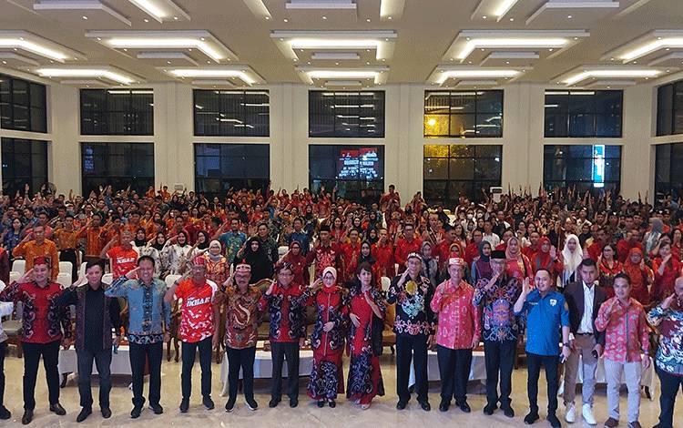 Peserta IKBAB Ikuti Malam Pencerahan Peringati Hari Sumpah Pemuda ke-95 Tingkat Provinsi di Kapuas
