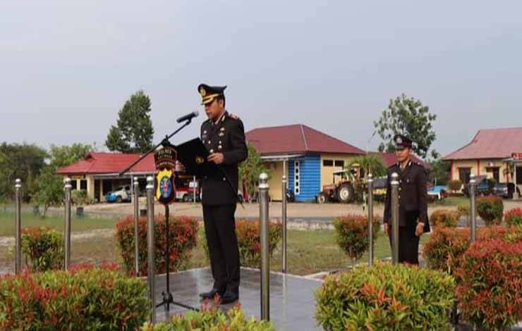 Polres Katingan Gelar Upacara Hari Sumpah Pemuda