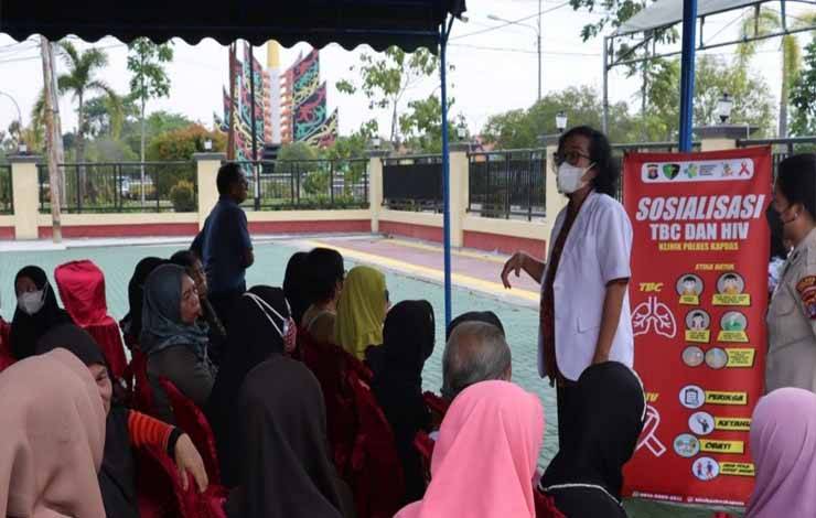 Polres Kapuas Kapuas Baksos Peringati 33 Tahun Pengabdian AKABRI 90