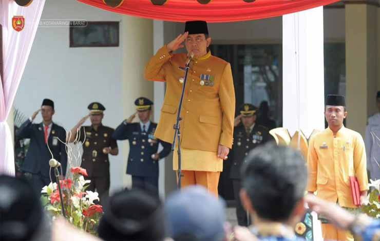 Peringatan HSP ke 95, Pj Bupati Kobar Ajak Jadikan Momentum Membangkitkan Semangat Kolaborasi