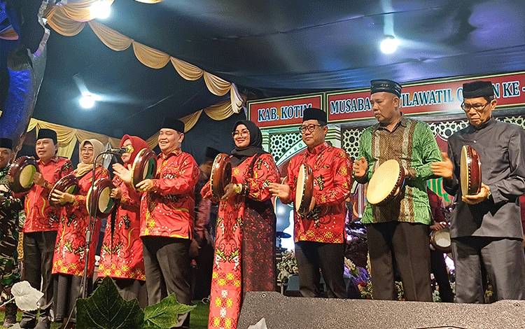 Bupati Kotim Apresiasi MTQ ke-54 dan FSQ Tingkat Kabupaten di Parenggean?