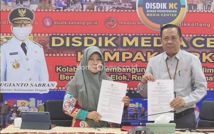 Menjalin Kerjasama dengan Edubard Bentuk Upaya Disdik Kalteng Tingkatkan Mutu Pendidikan