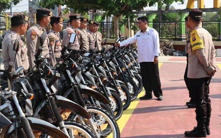 Polres Kapuas saat menerima kunjungan dari tim Wasrik tahap II TA 2023 dari Itwasda Polda Kalteng, pada Jumat, 27 Oktober 2023 (Foto: Humas Polres Kapuas)