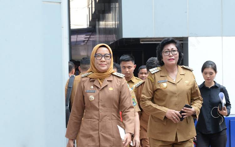 Pj Wali Kota Palangka Raya Ikuti Rakor Optimalisasi Program Strategis Nasional