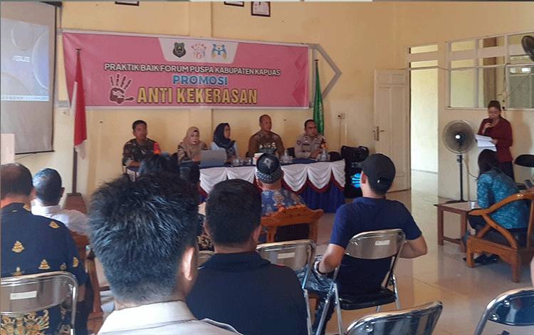 Forum Puspa Kapuas Gelar Praktik Baik Promosi Anti Kekerasan di Dua Kecamatan Wilayah Hulu