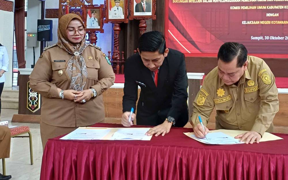 Bawaslu Kotim Terima Dana Hibah Rp10 Miliar untuk Pilkada 2024