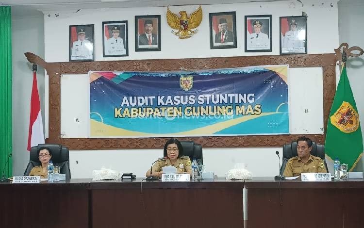 Wabup Gunung Mas: Pelaksanaan Audit Kasus Stunting Harus Menjadi Perhatian