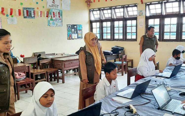 ANBK SD di Kotim Tinggal Satu Gelombang