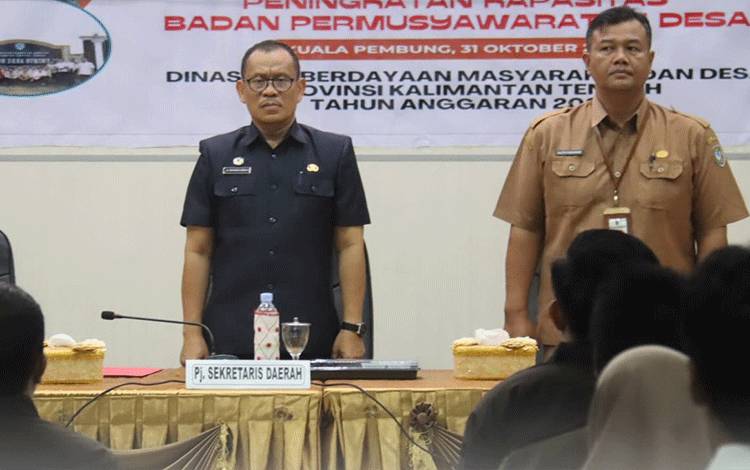 Pemkab Seruyan Gelar Kegiatan Peningkatan Kapasitas BPD