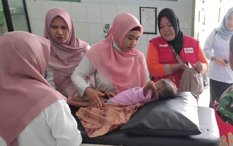 Bocah Ditemukan Dekat SPBU Sampit Diduga Sengaja Dibuang