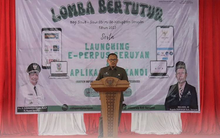 Pemkab Seruyan Dorong Kegemaran Membaca Melalui Lomba Bertutur ?