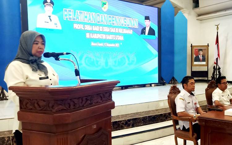 Pelatihan Profil Desa Percepat Penyusunan Berbasis IT