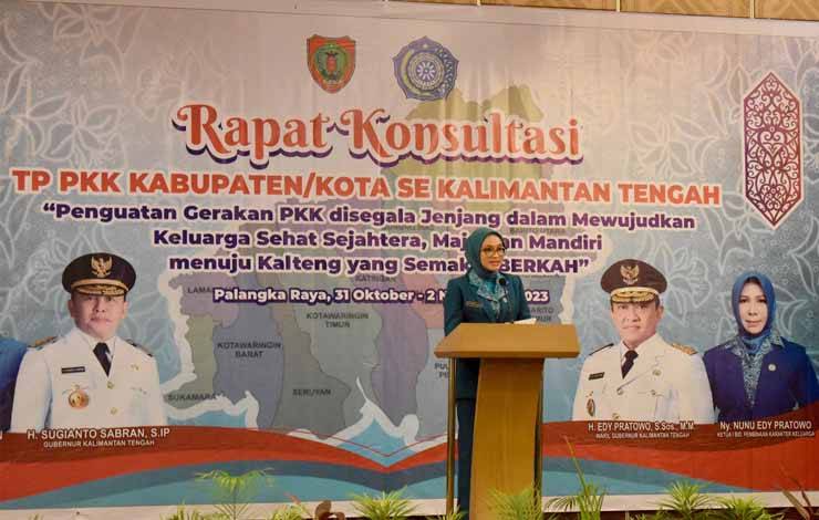 Ivo Sugianto Sabrao Ajak Kader PKK Fokus Sukseskan Program