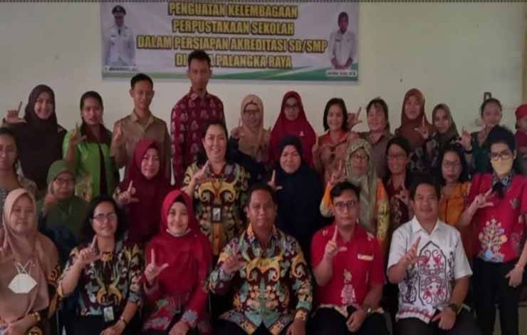 Dispursip dan Disdik Palangka Raya Sinergi Tingkatkan Minat Baca Pelajar