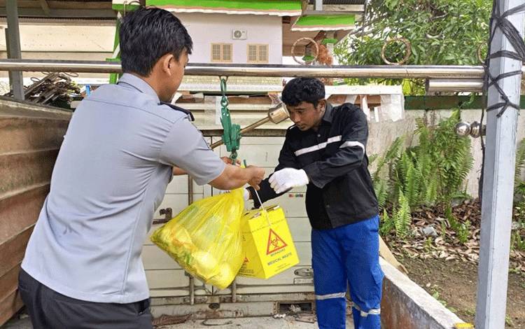 Lapas Sukamara dan Dinkes Jalin Kerjasama Dalam Pengelolaan Limbah Medis