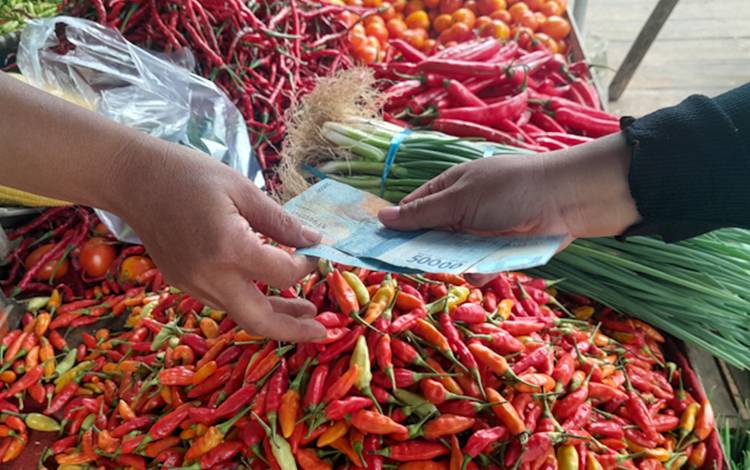 Harga Cabai Rawit Merah di Pangkalan Bun Tembus Rp100.000