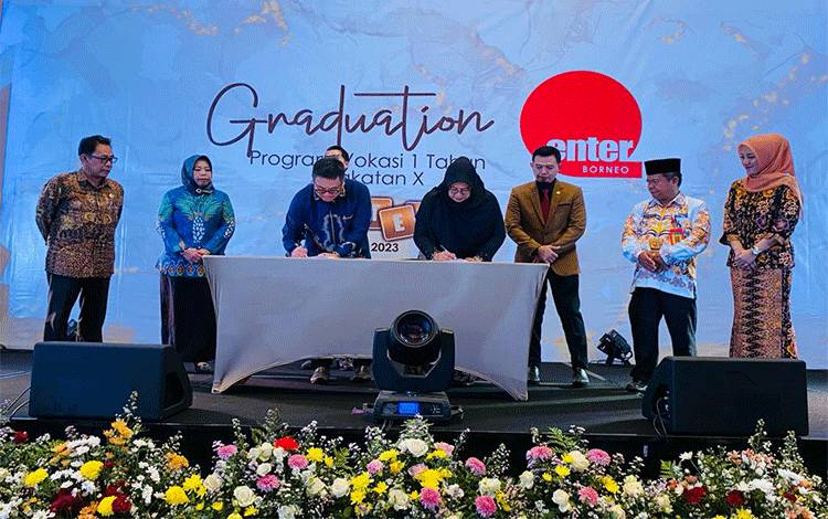 LPP Enter Borneo Teken MoU dengan AIC co.,LTD sebagai Bentuk Dedikasi Pembangunan Kalteng