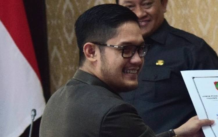 Anggota Komisi II DPRD Kalteng, Bryan Iskandar. (FOTO: DONNY D)