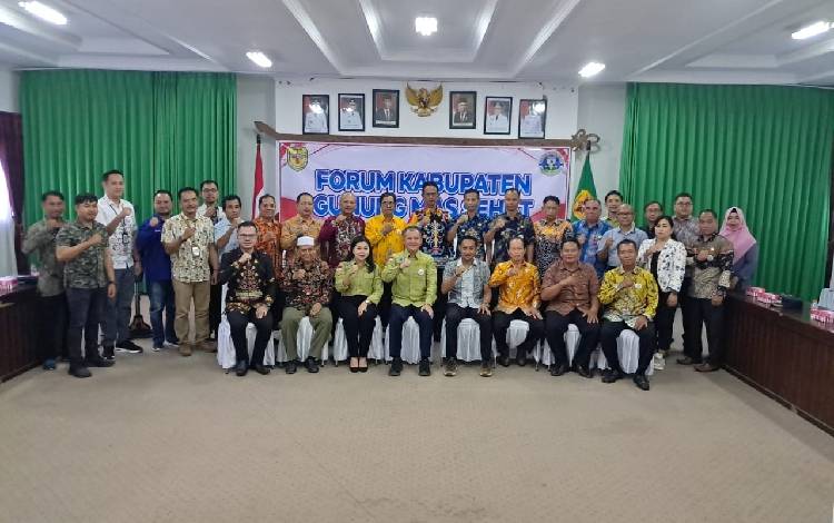 Forum Kabupaten Gunung Mas Sehat Ajak Semua Pihak Wujudkan Masyarakat Hidup Sehat