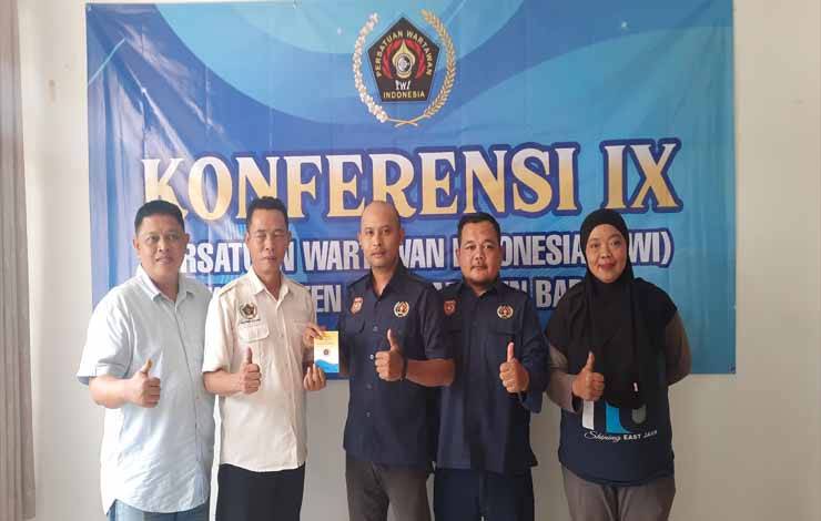 Terpilih Secara Aklamasi, Samsudin Danuri Kembali Jadi Ketua PWI Kobar