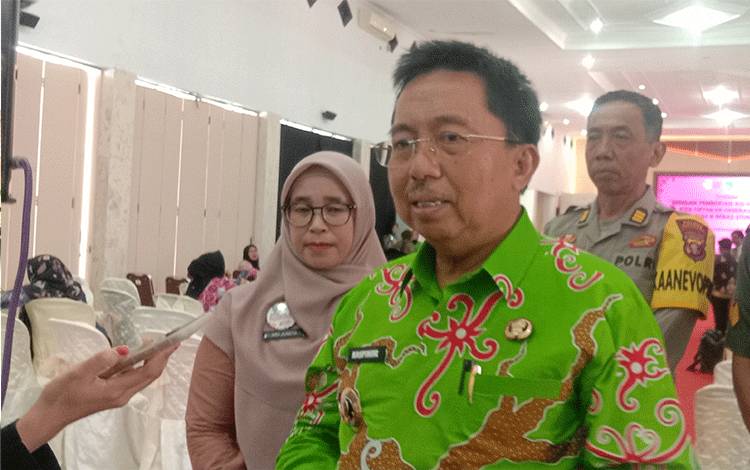 Pj Bupati Sukamara, Kaspinor. (FOTO:NORHASANAH)