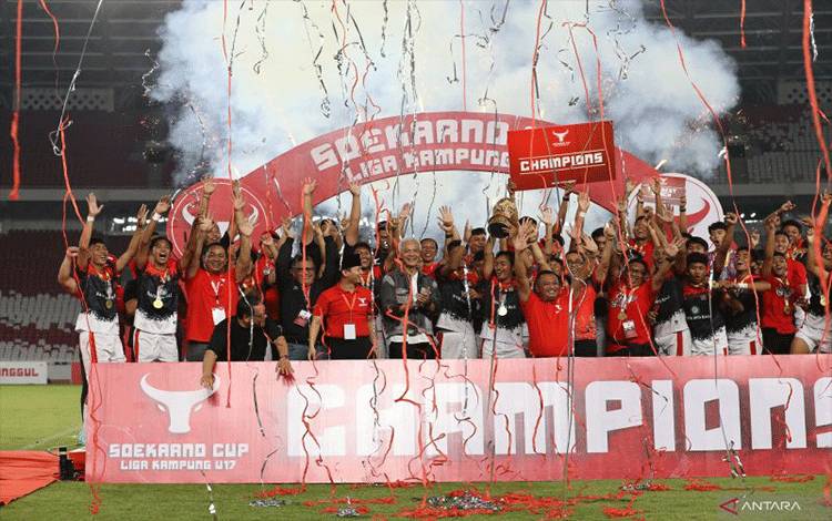 Bali Juarai Liga Kampung Soekarno Cup 2023