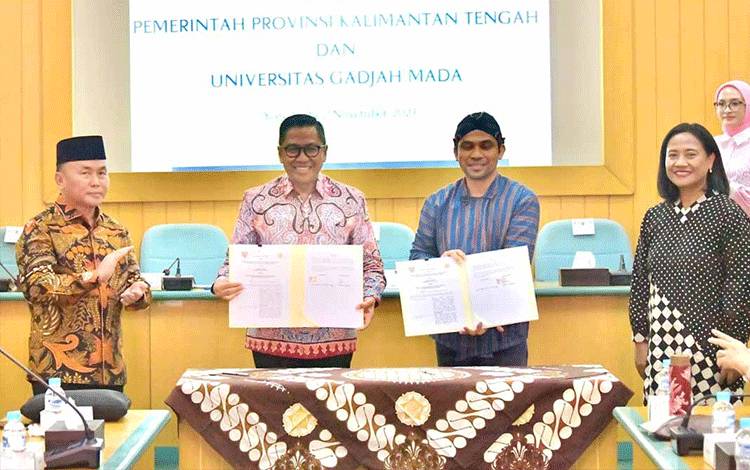 Gubernur Kalteng Apresiasi Jalinan Kerja Sama UGM
