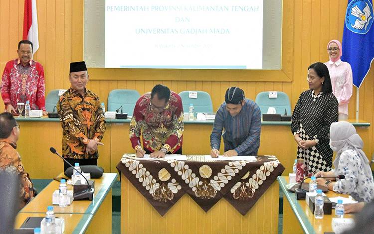 Dislutkan Kalteng Gandeng FEB dan FT Universitas Gadjah Mada