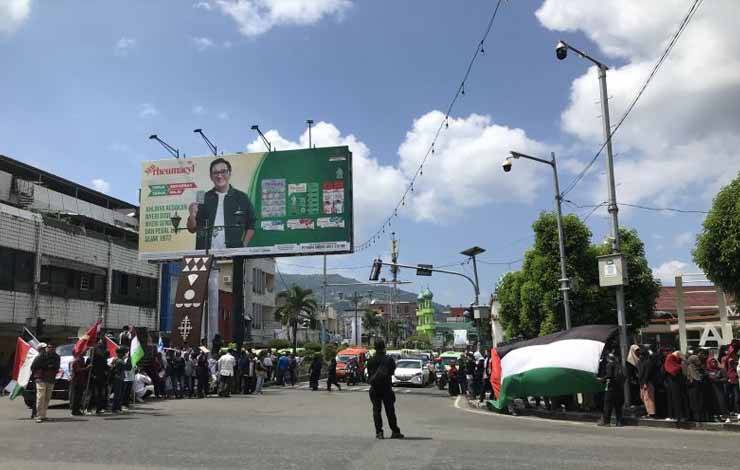 Ribuan Warga Ambon kembali Aksi Solidaritas untuk Palestina