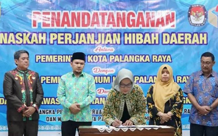 Pemko Palangka Raya Akan Salurkan Dana Hibah ke KPU dan Bawaslu