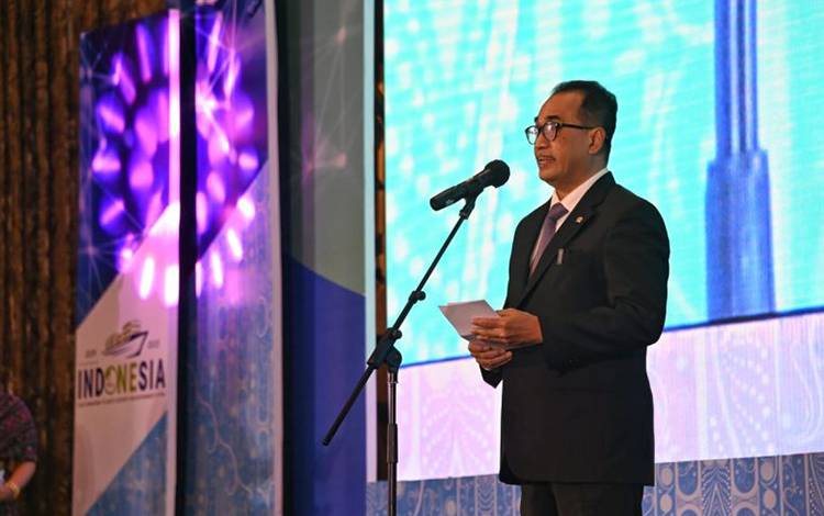 Menhub Budi Karya Sumadi mengundang para dubes untuk mendukung pencalonan Indonesia sebagai anggota Dewan IMO 2024-2025. ANTARA/HO-BKIP Kemenhub