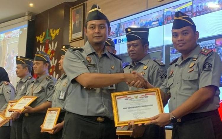 Rutan Kapuas Terima Piagam Penghargaan Pelayanan Publik Berbasis HAM?