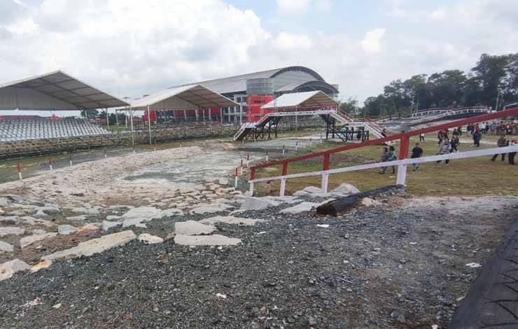 Polda Kalteng Cek Persiapan UCI MTB Eliminator World Championship Kalteng